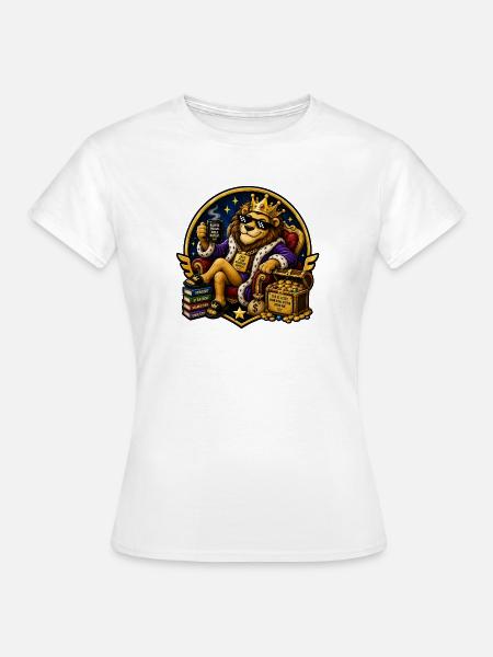 König des Mindsets - Frauen T-Shirt - Weiß