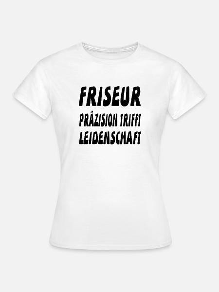 Friseur - Frauen T-Shirt - Weiß