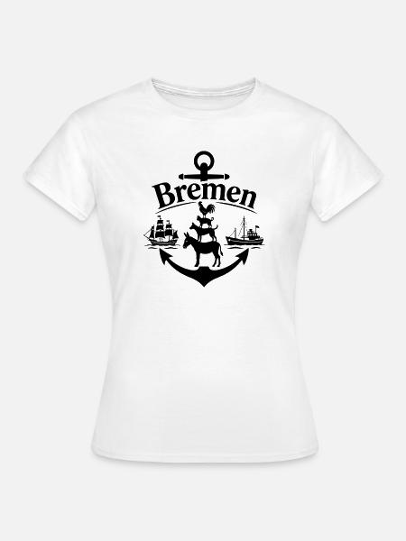 Bremen - Frauen T-Shirt - Weiß