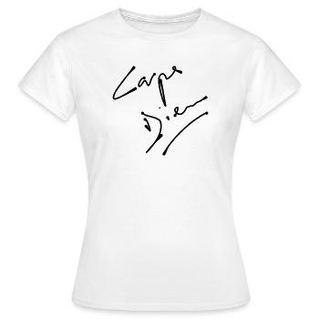 Carpe Diem - Women's T-Shirt - white - Front - AI Model Female 172 dark (172cm)