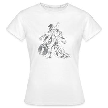 Symphonie de la destruction - T-shirt Femme - blanc - Devant - AI Model Female 172 dark (172cm)