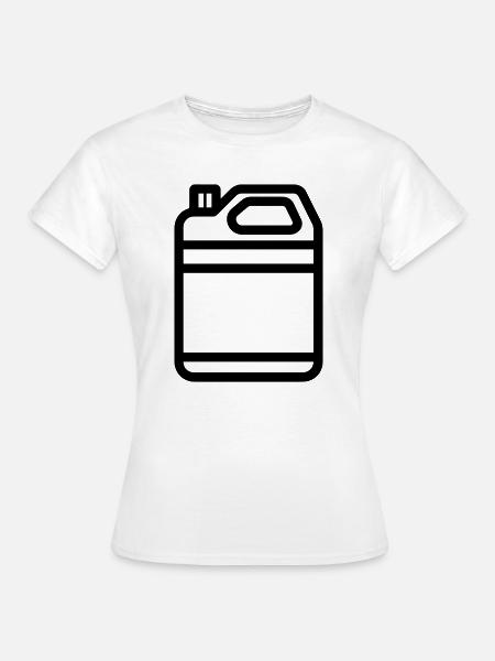 Kanister - Frauen T-Shirt - Weiß