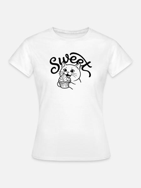 Cupcake - Frauen T-Shirt - Weiß
