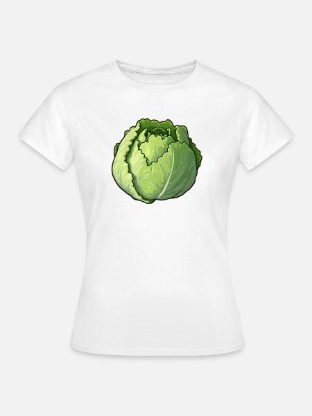 Salat - Frauen T-Shirt - Weiß