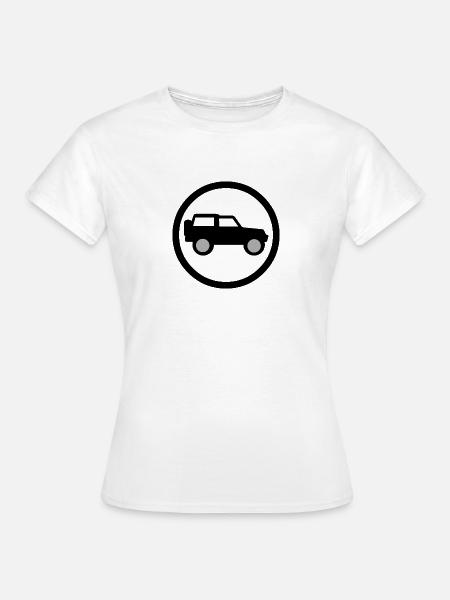 Auto - Frauen T-Shirt - Weiß