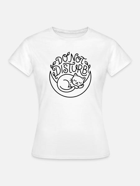 Nicht stören - Frauen T-Shirt - Weiß