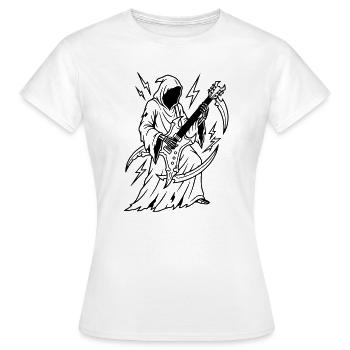 Death Metal - Frauen T-Shirt - Weiß - Vorne - AI Model Female 172 dark (172cm)