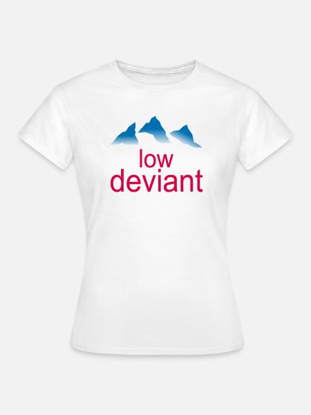 Low Deviant - Frauen T-Shirt - Weiß