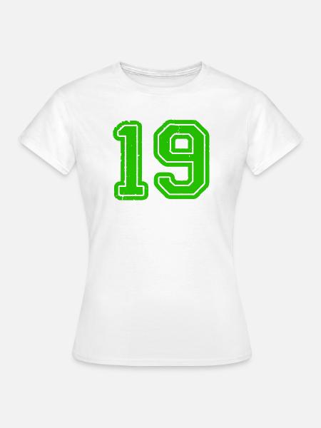 19- - Frauen T-Shirt - Weiß