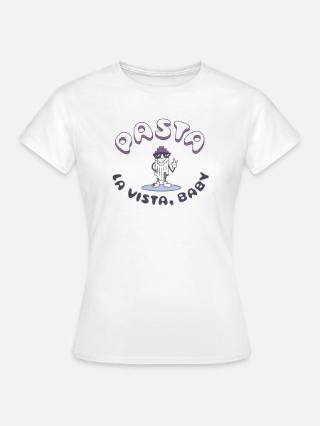 Astra Peace Icon Grafik - Frauen T-Shirt - Weiß