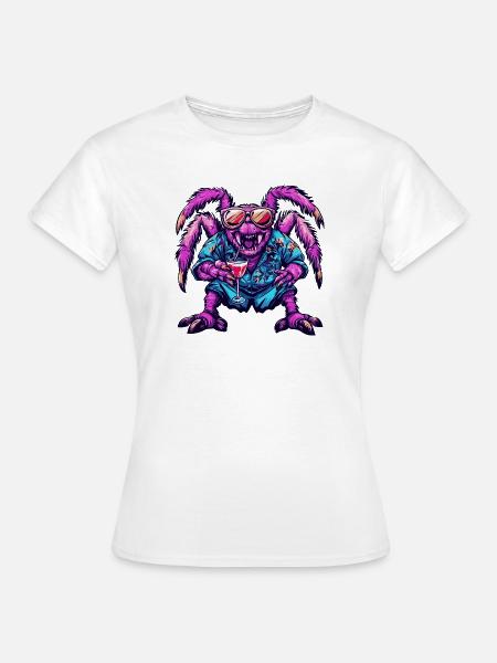 Tarantula Comic Sommer - Frauen T-Shirt - Weiß
