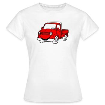 Truck Kids - Women's T-Shirt - white - Front - AI Model Female 172 dark (172cm)