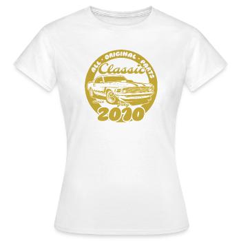 16. Geburtstag - Klassiker Musclecar 07/2010 - Frauen T-Shirt - Weiß - Vorne - AI Model Female 172 dark (172cm)
