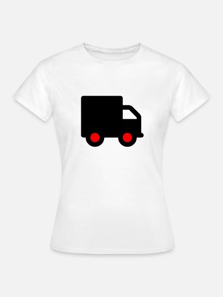 Truck - Frauen T-Shirt - Weiß