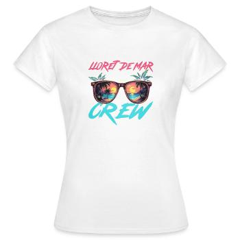 Lloret De Mar Party Crew - Frauen T-Shirt - Weiß - Vorne - AI Model Female 172 dark (172cm)