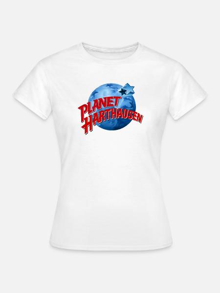 Planet Harthausen - Frauen T-Shirt - Weiß