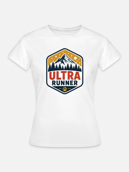 Ultra-Läufer - Frauen T-Shirt - Weiß