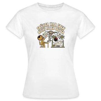 KI Liebhaber - Frauen T-Shirt - Weiß - Vorne - AI Model Female 172 dark (172cm)