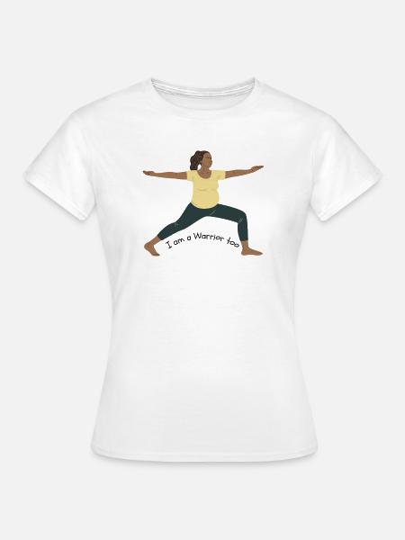 Krieger zu der Rechten - Frauen T-Shirt - Weiß