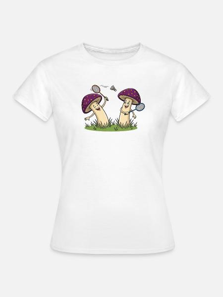 Federball - Frauen T-Shirt - Weiß