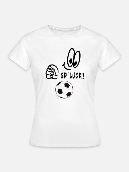 good-luck - Frauen T-Shirt - Weiß