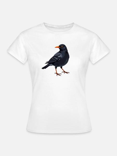 Amsel - Frauen T-Shirt - Weiß