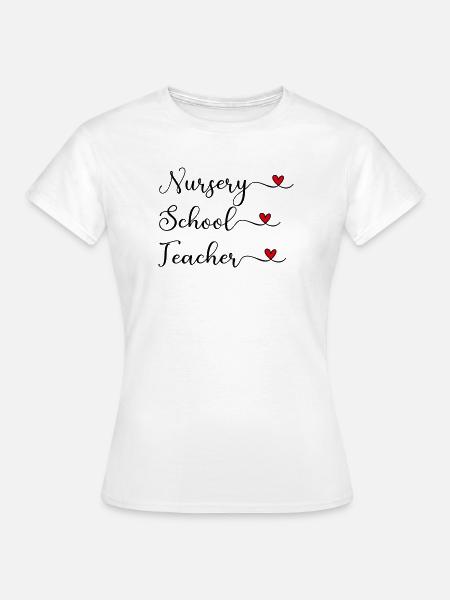 Erzieherin - Frauen T-Shirt - Weiß