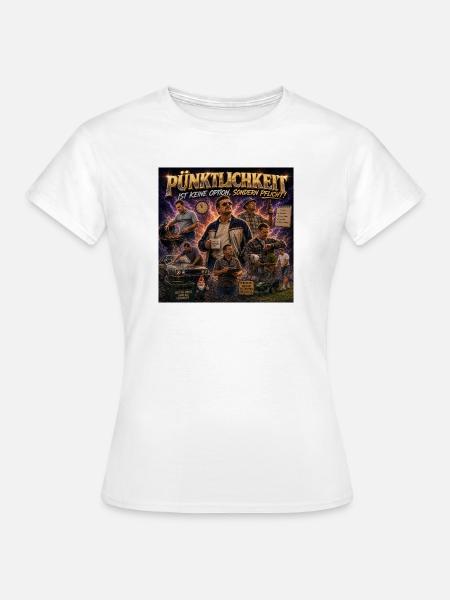 Pünktlichkeit - Frauen T-Shirt - Weiß