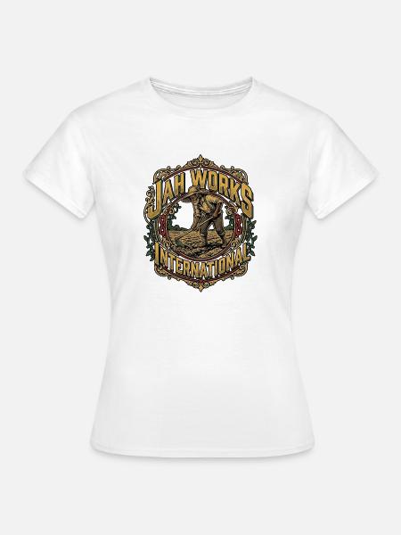 Jah Works - Frauen T-Shirt - Weiß