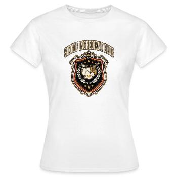 Club à ingrédient unique - T-shirt Femme - blanc - Devant - AI Model Female 172 dark (172cm)