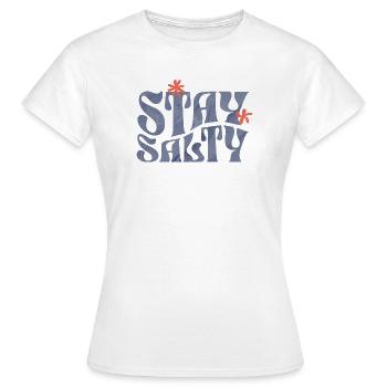 Reste amer - T-shirt Femme - blanc - Devant - AI Model Female 172 dark (172cm)