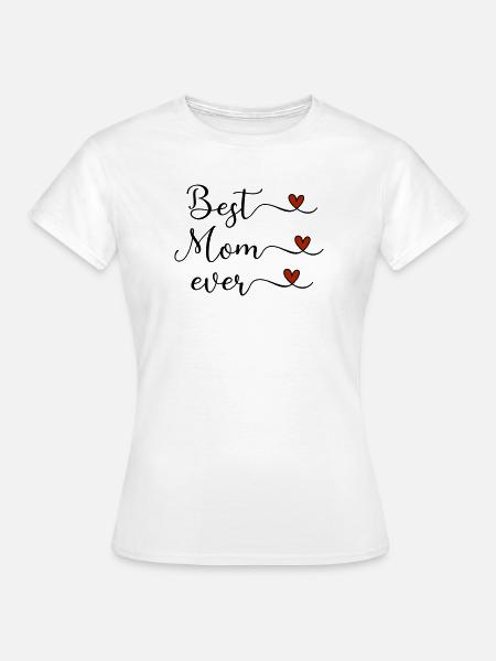 Beste Mama - Frauen T-Shirt - Weiß