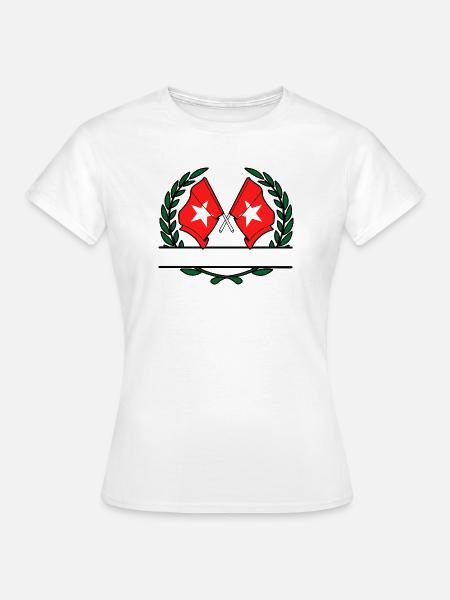 Maastricht Siegeswappen Custom - Frauen T-Shirt - Weiß