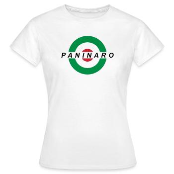 Paninaro - T-shirt Femme - blanc - Devant - AI Model Female 172 dark (172cm)