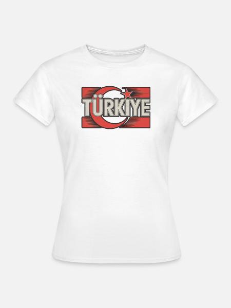 Türkiye - Frauen T-Shirt - Weiß