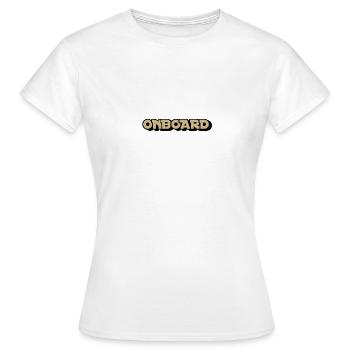 SOFORTIGES EINSTEIGEN - Frauen T-Shirt - Weiß - Vorne - AI Model Female 172 dark (172cm)