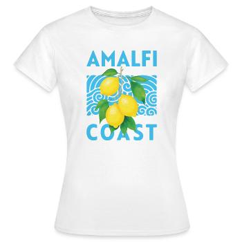 Sommer-Design Zitronen Amalfi Coast Italien  - Frauen T-Shirt - Weiß - Vorne - AI Model Female 172 dark (172cm)