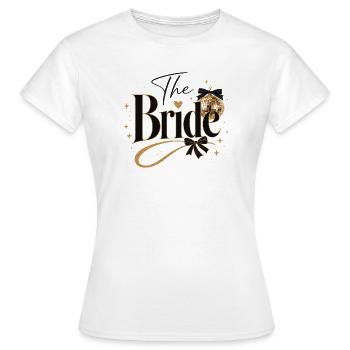 The Bride Club -Discokugel!  - Frauen T-Shirt - Weiß - Vorne - AI Model Female 172 dark (172cm)