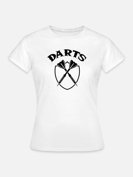 darts - Frauen T-Shirt - Weiß