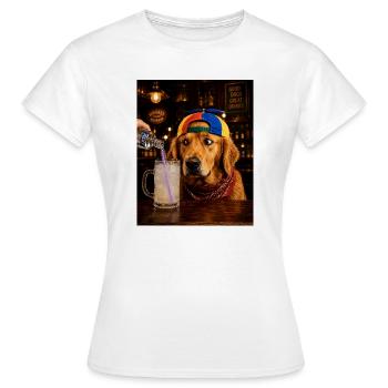 Baby Bell Malle Hund Wodka Lemon - Mallorca Party - Frauen T-Shirt - Weiß - Vorne - AI Model Female 172 dark (172cm)