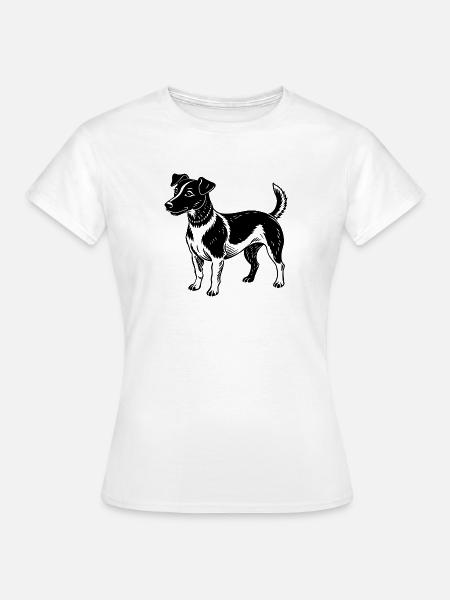 Jack Russel - Frauen T-Shirt - Weiß