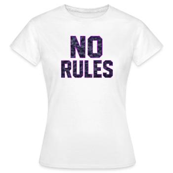 Camouflage Pattern Military No Rules - Women's T-Shirt - white - Front - AI Model Female 172 dark (172cm)