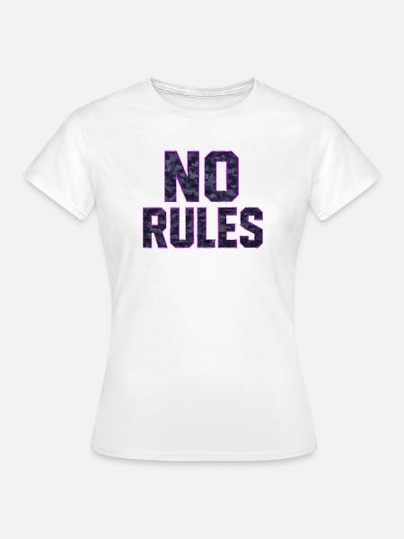 Camouflage Muster Militär No Rules - Frauen T-Shirt - Weiß