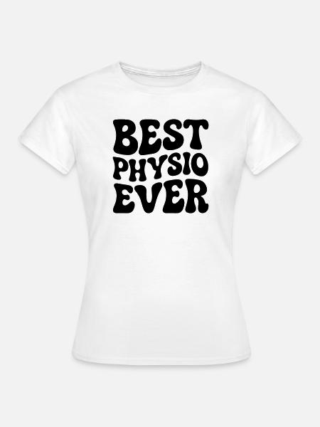 Bester Physiotherapeut - Frauen T-Shirt - Weiß