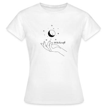 Sorcellerie - T-shirt Femme - blanc - Devant - AI Model Female 172 dark (172cm)