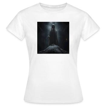 Nightmare – Sleep Tempation and Paralysis - Women's T-Shirt - white - Front - AI Model Female 172 dark (172cm)