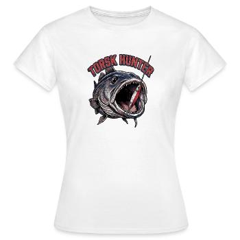 Norwegen Dorsch - Frauen T-Shirt - Weiß - Vorne - AI Model Female 172 dark (172cm)