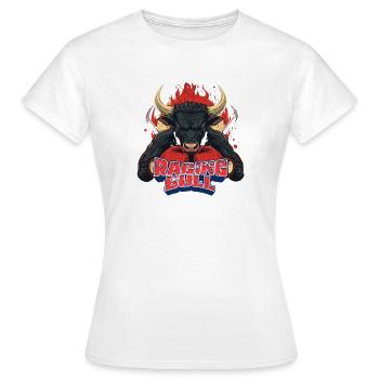 Raging bull - Women's T-Shirt - white - Front - AI Model Female 172 dark (172cm)