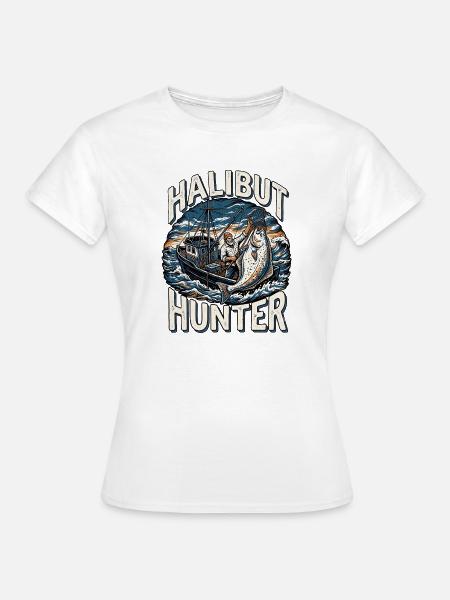 Meeres Angler - Frauen T-Shirt - Weiß