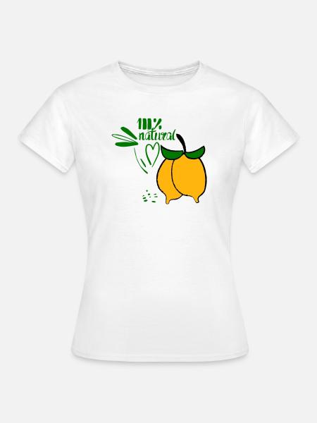 Zitronen - Frauen T-Shirt - Weiß